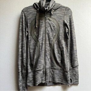 Lululemon Athletica Stride full zip hoodie Jacket Sz 6